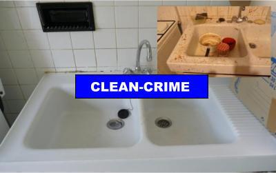 Nettoyage lavabos de cuisine